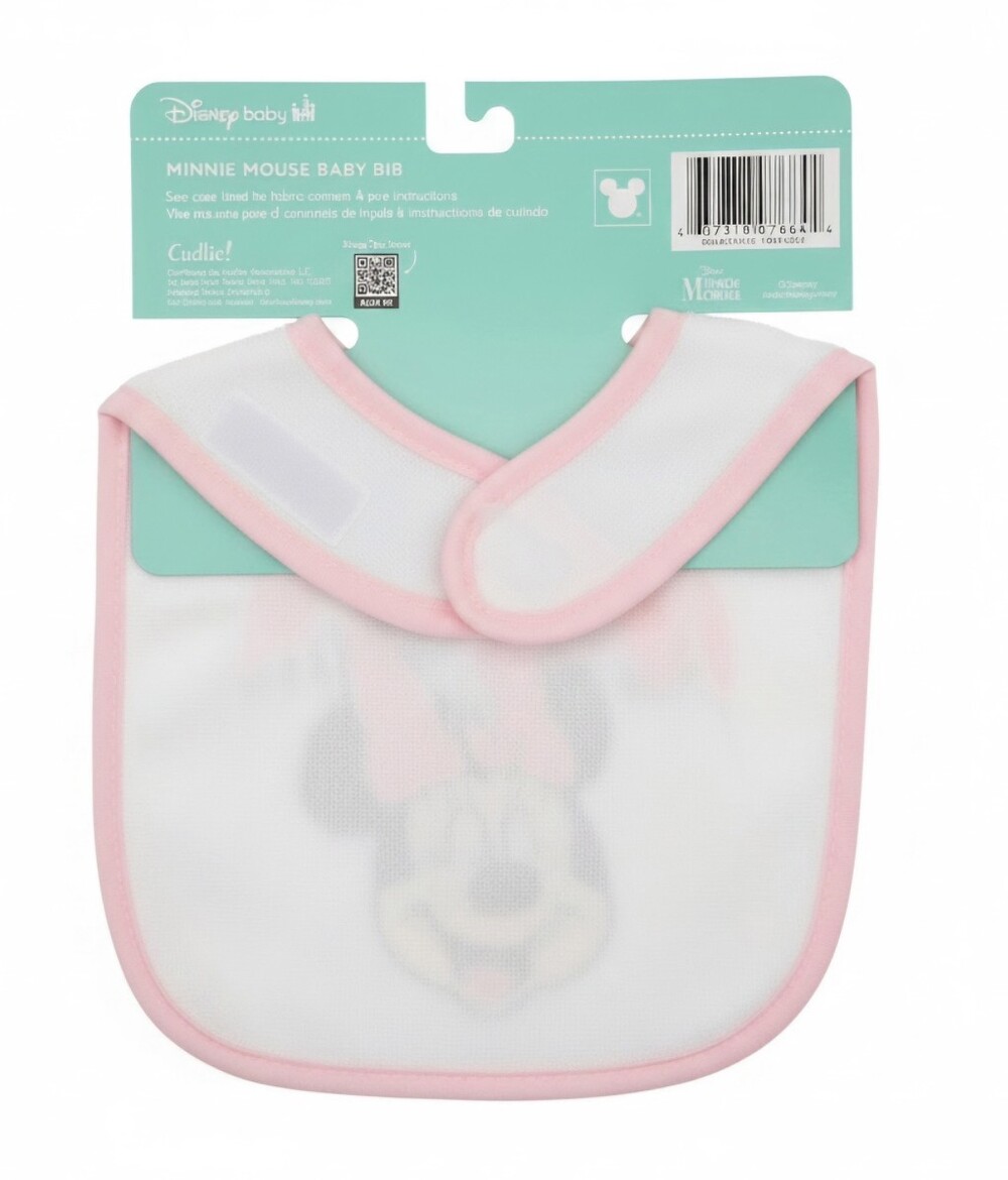 Disney Baby Minnie Mouse Baby Bibs 3-Pack - Picture 5 of 6